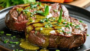 Filé Mignon ao Molho de Mostarda na Air Fryer